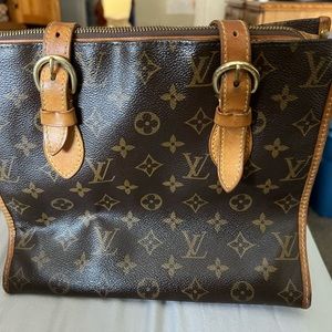 VINTAGE 2000 LOUIS VUITTON POPINCOURT HAUT HAND TOTE BAG FL0016 PURSE MONOGRAM